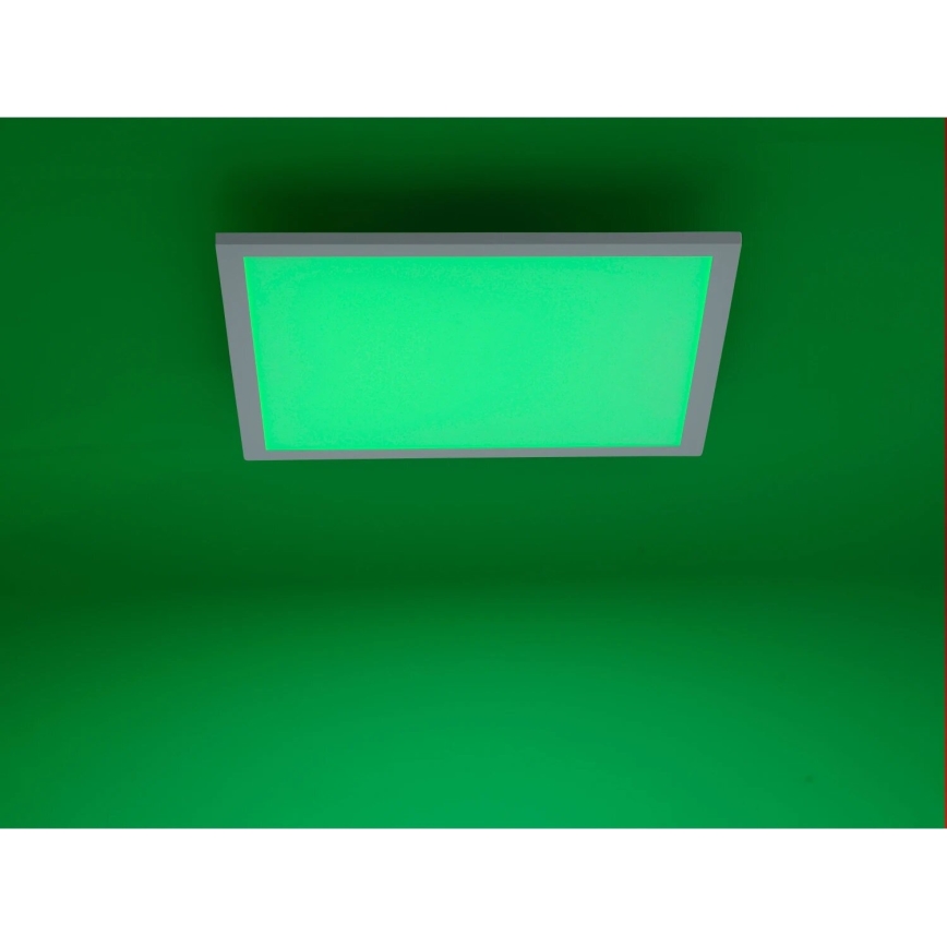 JUST LIGHT. 14681-16 - LED RGB Stmívatelný přisazený panel LOLA FLAT LED/28W/230V 2700-5000K + dálkové ovládání
