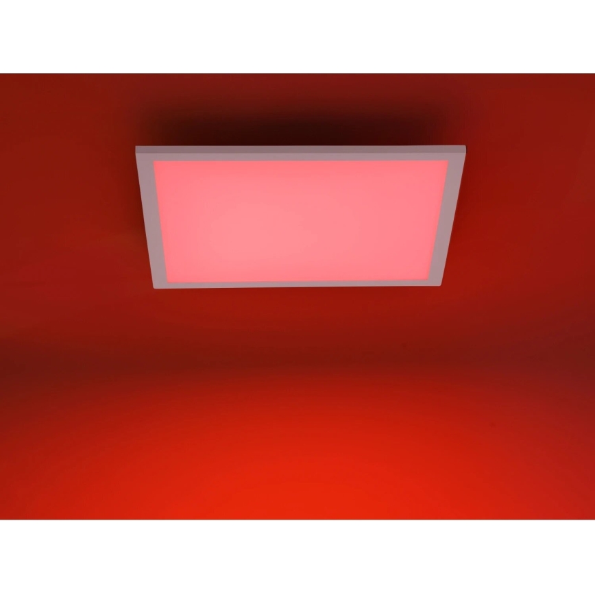 JUST LIGHT. 14681-16 - LED RGB Stmívatelný přisazený panel LOLA FLAT LED/28W/230V 2700-5000K + dálkové ovládání