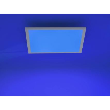JUST LIGHT. 14681-16 - LED RGB Stmívatelný přisazený panel LOLA FLAT LED/28W/230V 2700-5000K + dálkové ovládání