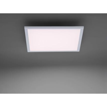 JUST LIGHT. 14681-16 - LED RGB Stmívatelný přisazený panel LOLA FLAT LED/28W/230V 2700-5000K + dálkové ovládání