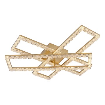 JUST LIGHT. 14733-60 - LED Stropní svítidlo GLITRA LED/35W/230V 57x72 cm zlatá