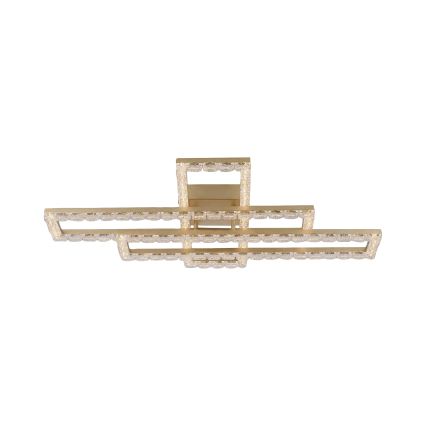 JUST LIGHT. 14733-60 - LED Stropní svítidlo GLITRA LED/35W/230V 57x72 cm zlatá