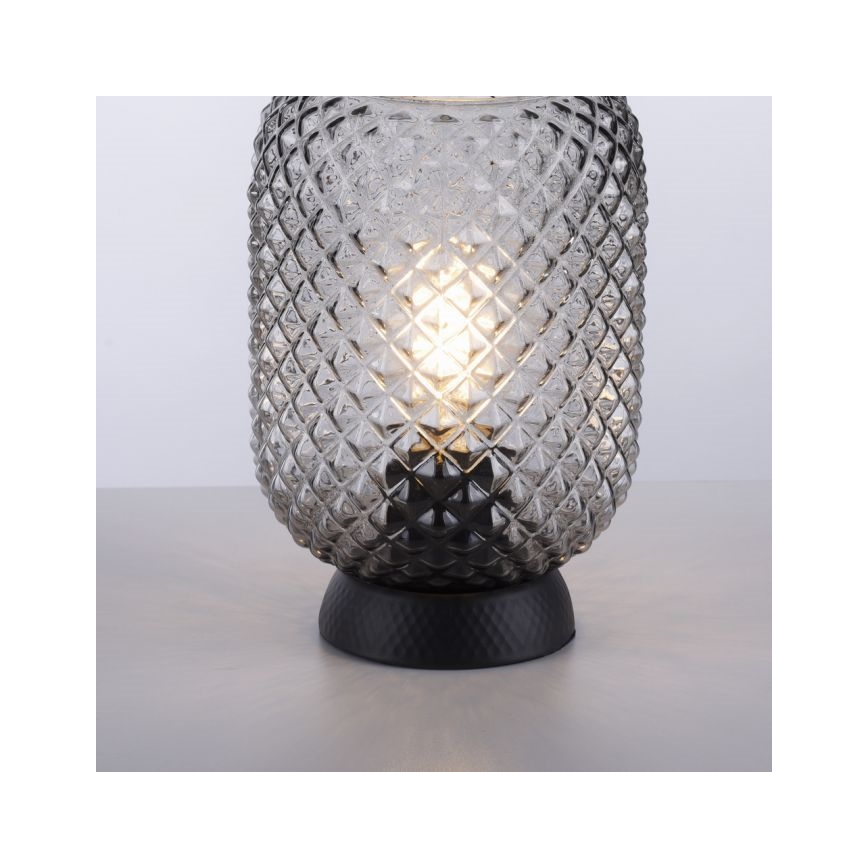 JUST LIGHT. 14906-18 - Stolní lampa REISHI 1xE27/40W/230V černá