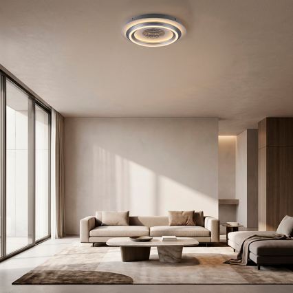 JUST LIGHT. 15089-21 - LED Stropní svítidlo CICHIO LED/36W/230V pr. 40 cm matný chrom