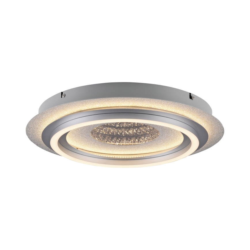 JUST LIGHT. 15089-21 - LED Stropní svítidlo CICHIO LED/36W/230V pr. 40 cm matný chrom