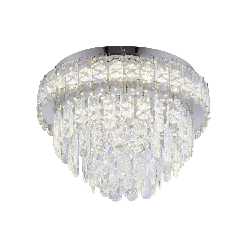 JUST LIGHT. 15092-17 - LED Stropní svítidlo KULUNKA LED/33W/230V pr. 38 cm lesklý chrom