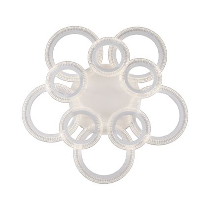 JUST LIGHT. 15268-16 - LED Stropní svítidlo CRYSTALLO LED/48,5W/230V pr. 68,6 cm bílá