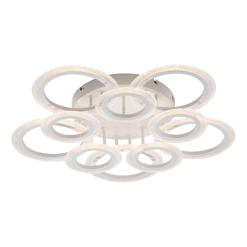 JUST LIGHT. 15268-16 - LED Stropní svítidlo CRYSTALLO LED/48,5W/230V pr. 68,6 cm bílá
