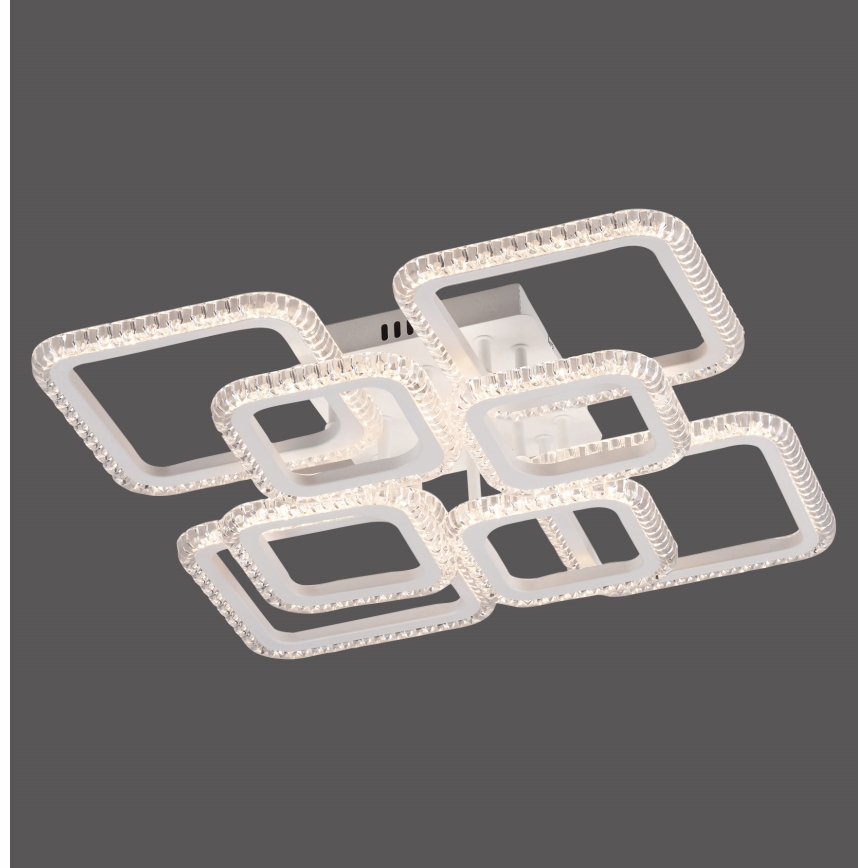 JUST LIGHT. 15269-16 - LED Stropní svítidlo CRYSTALLO LED/43,5W/230V 49x49 cm bílá