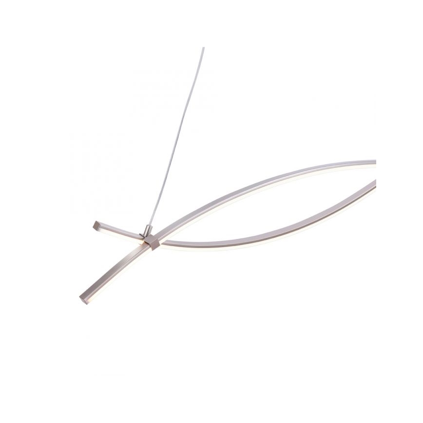 JUST LIGHT. 15382-55 - LED Lustr na lanku MAJA 2xLED/8,4W/230V matný chrom
