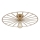 JUST LIGHT. 15636-60 - Stropní svítidlo SPIKE 1xE27/40W/230V pr. 50 cm mosaz