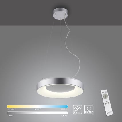 JUST LIGHT. 17075-21 - LED Stmívatelný lustr na lanku KETO ANIKA LED/26,5W/230V 2700-5000K + dálkové ovládání
