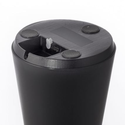 JUST LIGHT. 19260-18 - LED Stmívatelná dotyková venkovní lampa ABERA LED/3W/3,7V 2000 mAh USB IP54 černá
