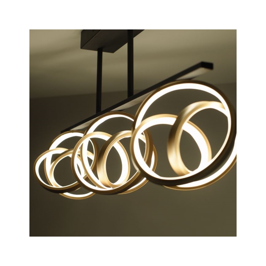 JUST LIGHT. 6245-18 - LED Stmívatelný přisazený lustr LOOP 3xLED/11W/230V 2700-5000K + dálkové ovládání