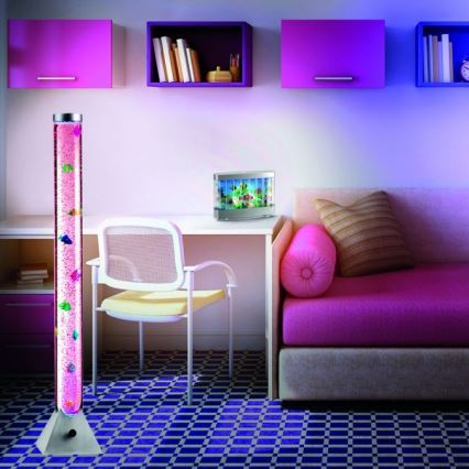 JUST LIGHT. 85106-55 - LED RGB Dekorační stojací lampa AVA 12xLED/0,06W/230V