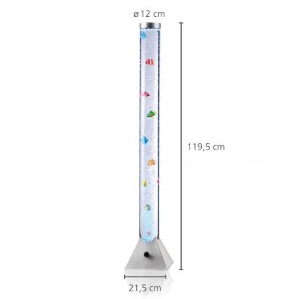 JUST LIGHT. 85106-55 - LED RGB Dekorační stojací lampa AVA 12xLED/0,06W/230V