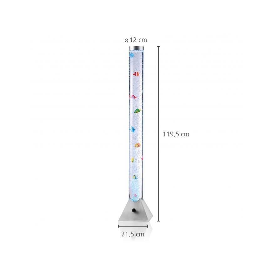 JUST LIGHT. 85106-55 - LED RGB Dekorační stojací lampa AVA 12xLED/0,06W/230V