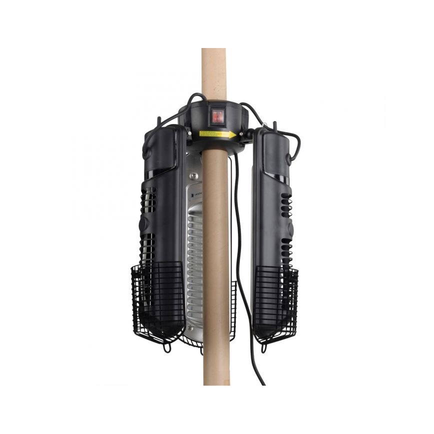 JUST LIGHT. 99513-18 - Venkovní topné těleso GLOW 3x650W/1300W/2000W/230V IP34