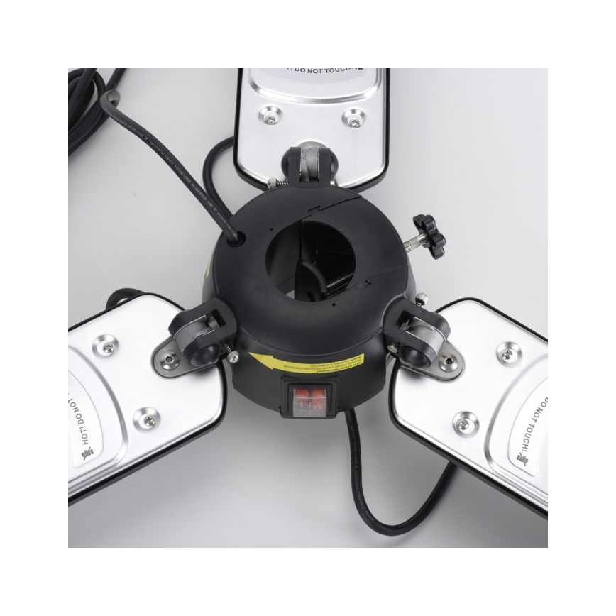 JUST LIGHT. 99513-18 - Venkovní topné těleso GLOW 3x650W/1300W/2000W/230V IP34