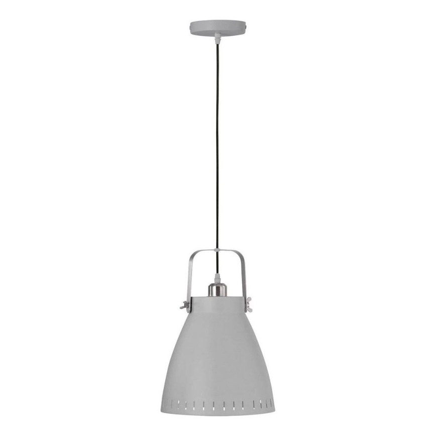 JUST LIGHT. L11160-16 - Lustr na lanku EVA 1xE27/60W/230V pr. 26,5 šedá