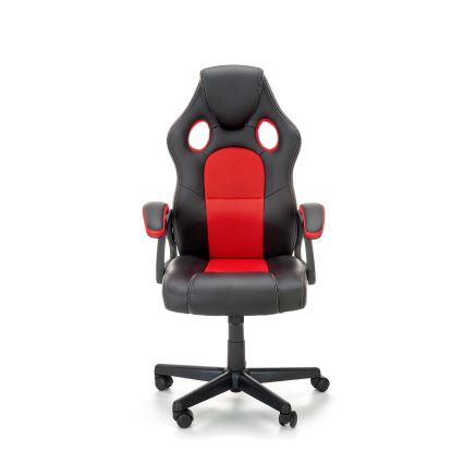 Kancelářská židle KENU černá/červená