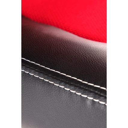 Kancelářská židle KENU černá/červená