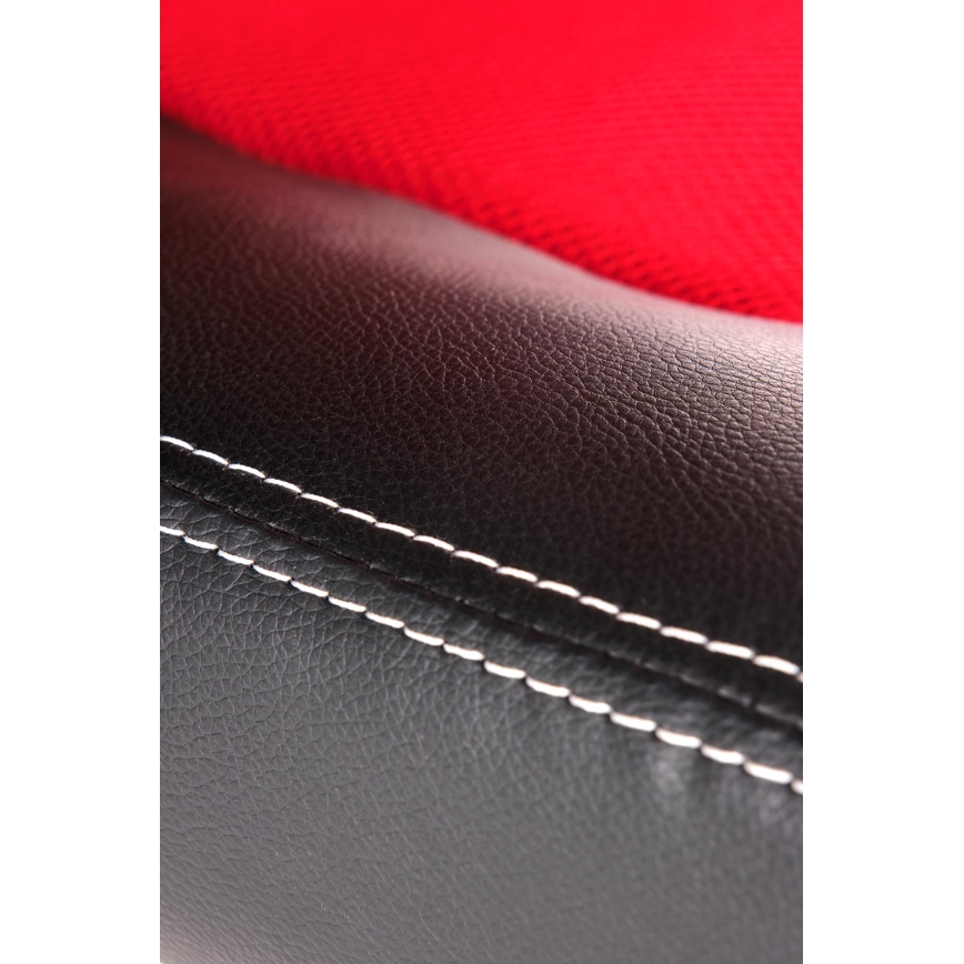 Kancelářská židle KENU černá/červená