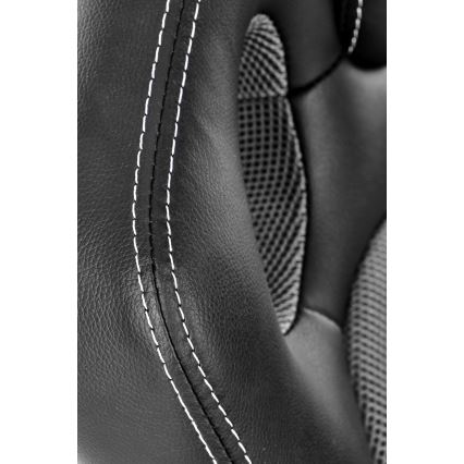 Kancelářská židle KENU černá/šedá