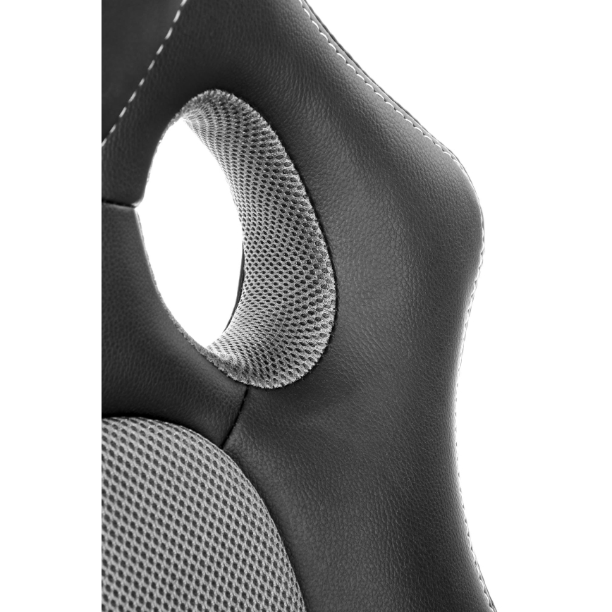 Kancelářská židle KENU černá/šedá