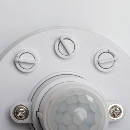 LED Stropní svítidlo se senzorem pohybu a soumraku FOGLER LED/24W/230V pr. 38 cm