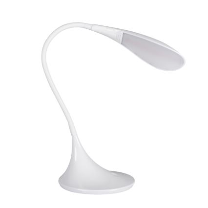 LED Stmívatelná flexibilní stolní lampa FRANCO LED/6,8W/230V bílá