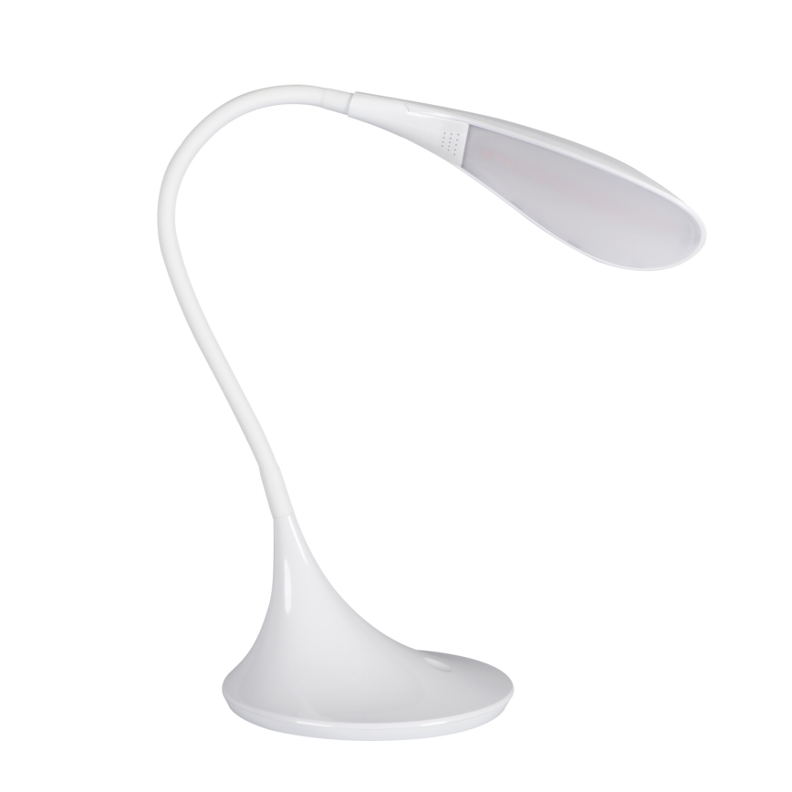 LED Stmívatelná flexibilní stolní lampa FRANCO LED/6,8W/230V bílá