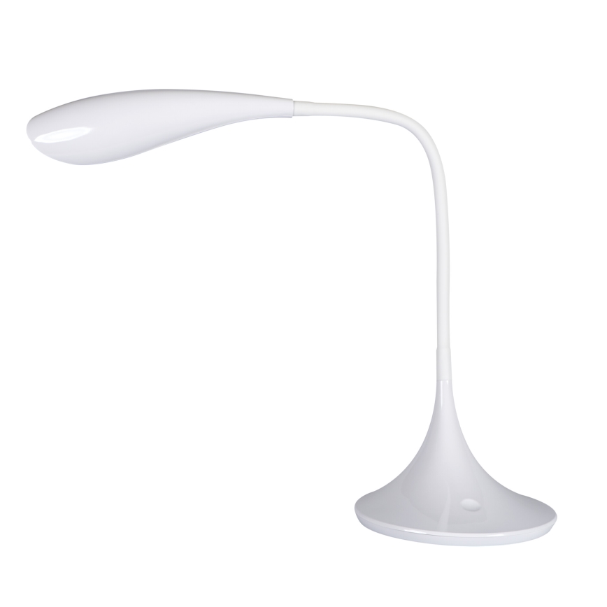 LED Stmívatelná flexibilní stolní lampa FRANCO LED/6,8W/230V bílá