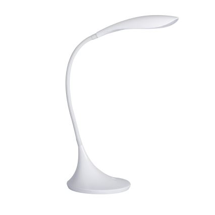 LED Stmívatelná flexibilní stolní lampa FRANCO LED/6,8W/230V bílá