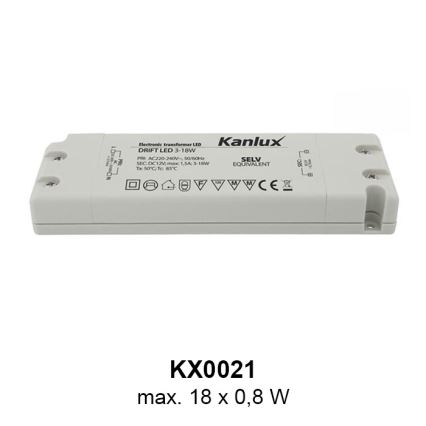 Kanlux 23100 - LED orientační svítidlo SOLA 1xLED/0,8W/12V