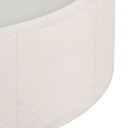 Stropní svítidlo JASMIN 2xE27/20W/230V pr. 37,5 cm bílý dub