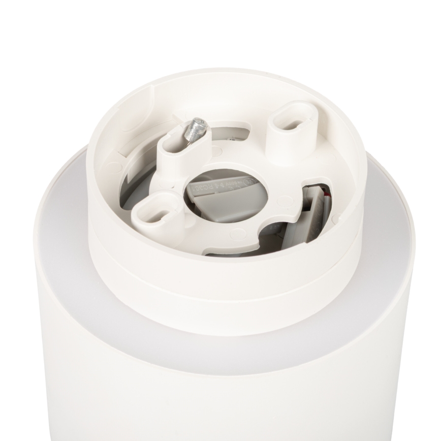 LED Bodové svítidlo SONOR LED/6W/230V 3000/4000/5700K + LED/1,5W 2200K pr. 9 cm bílá
