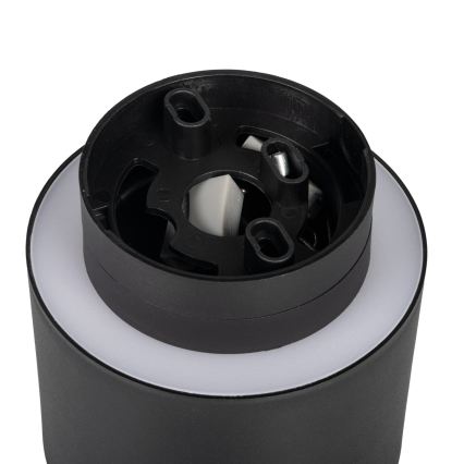LED Bodové svítidlo SONOR LED/6W/230V 3000/4000/5700K + LED/1,5W 2200K pr. 9 cm černá