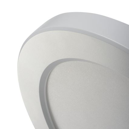 LED Stropní/podhledové svítidlo se senzorem pohybu 2v1 ERGA LED/17W/230V 3000/4000/6500K bílá