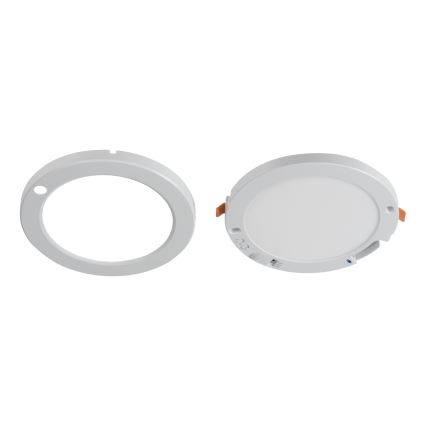 LED Stropní/podhledové svítidlo se senzorem pohybu 2v1 ERGA LED/17W/230V 3000/4000/6500K bílá