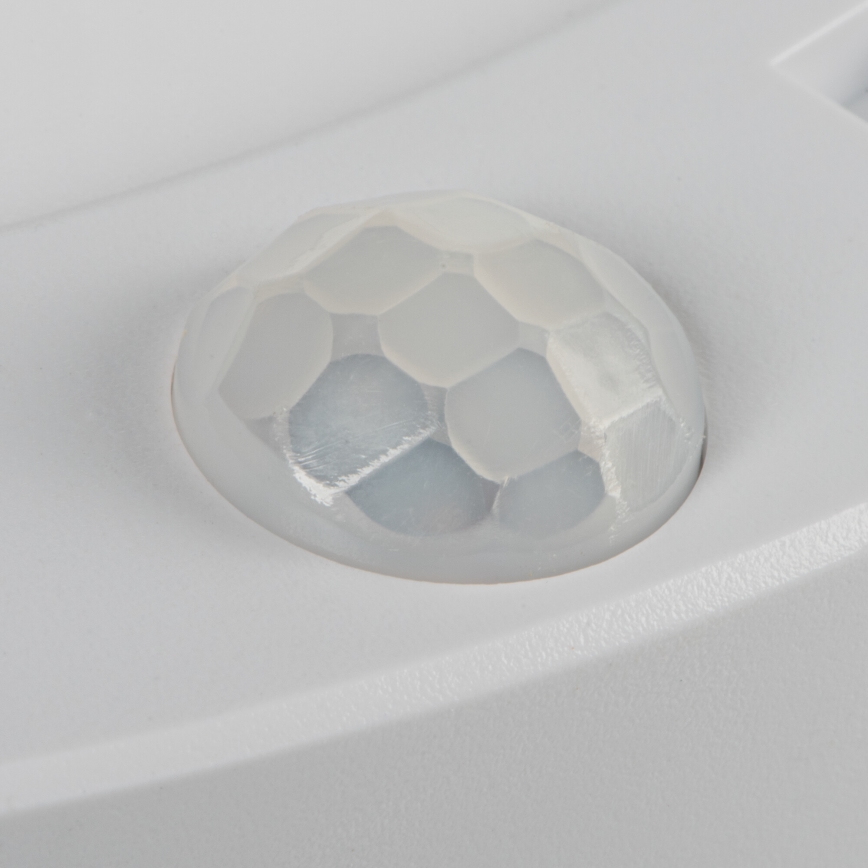LED Stropní/podhledové svítidlo se senzorem pohybu 2v1 ERGA LED/17W/230V 3000/4000/6500K bílá