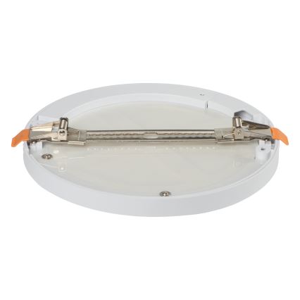 LED Stropní/podhledové svítidlo se senzorem pohybu 2v1 ERGA LED/17W/230V 3000/4000/6500K bílá