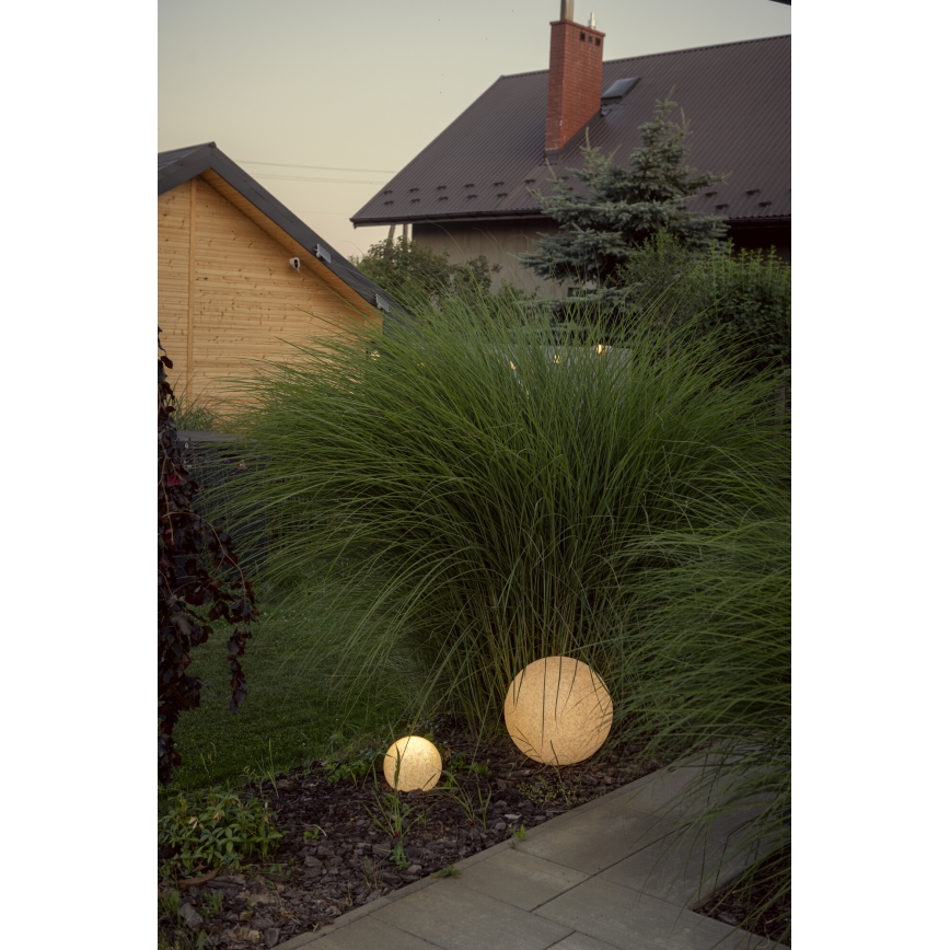 Venkovní lampa STONO 1xE27/15W/230V pr. 20 cm IP65