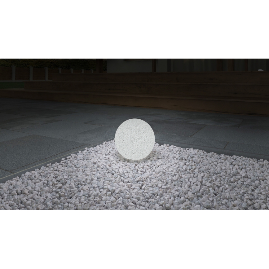 Venkovní lampa STONO 1xE27/15W/230V pr. 20 cm IP65