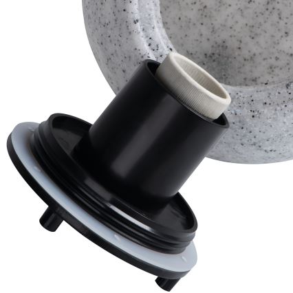 Venkovní lampa STONO 1xE27/15W/230V pr. 20 cm IP65