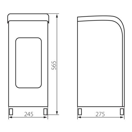 Ochlazovač vzduchu KLOD 80W/230V bílá/modrá + DO