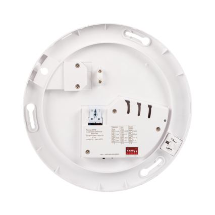 LED Stropní svítidlo se senzorem pohybu a soumraku VARSO LED/22/30W/230V 3000/4000/6500K pr. 33 cm IP54
