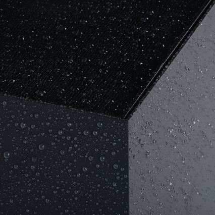 LED Solární nástěnné svítidlo se senzorem REKA LED/3W/3,7V 1800 mAh 3000/4000/6500K IP65 černá