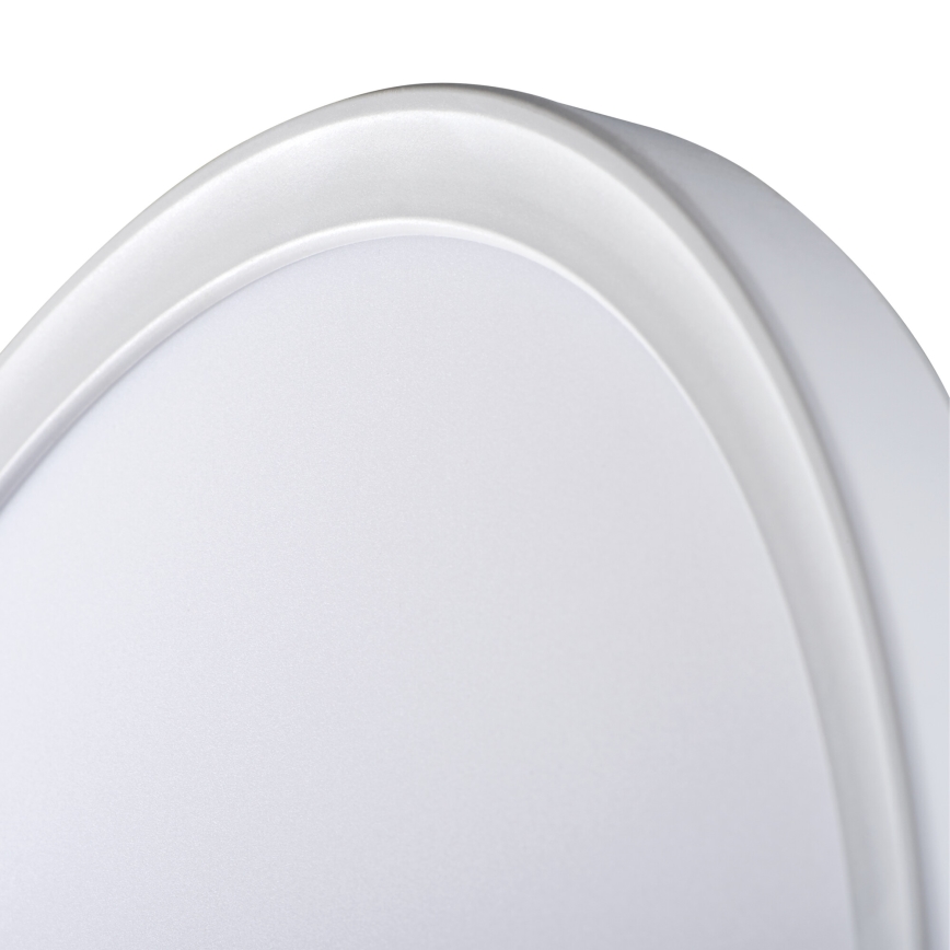 LED Koupelnové stropní svítidlo AZPO LED/11,8W/230V pr. 22,5 cm IP54 bílá