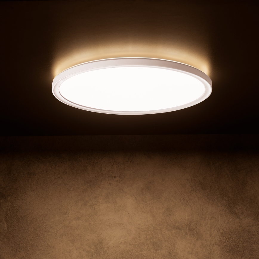 LED Stropní svítidlo AZPO LED/11,8W/230V 3000/4000/6000K pr. 22,5 cm IP54 bílá
